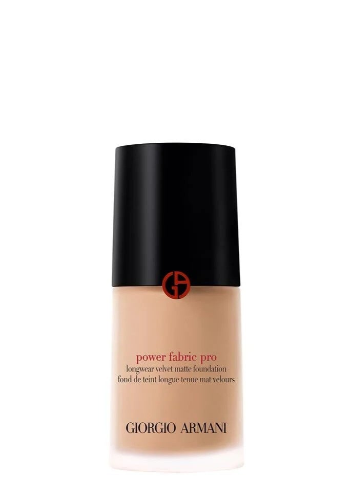 GIORGIO ARMANI POWER FABRIC PRO LONGWEAR VELVET MATTE FOUNDATION 5 - Image 1